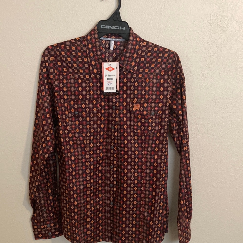 Womens Cinch button up